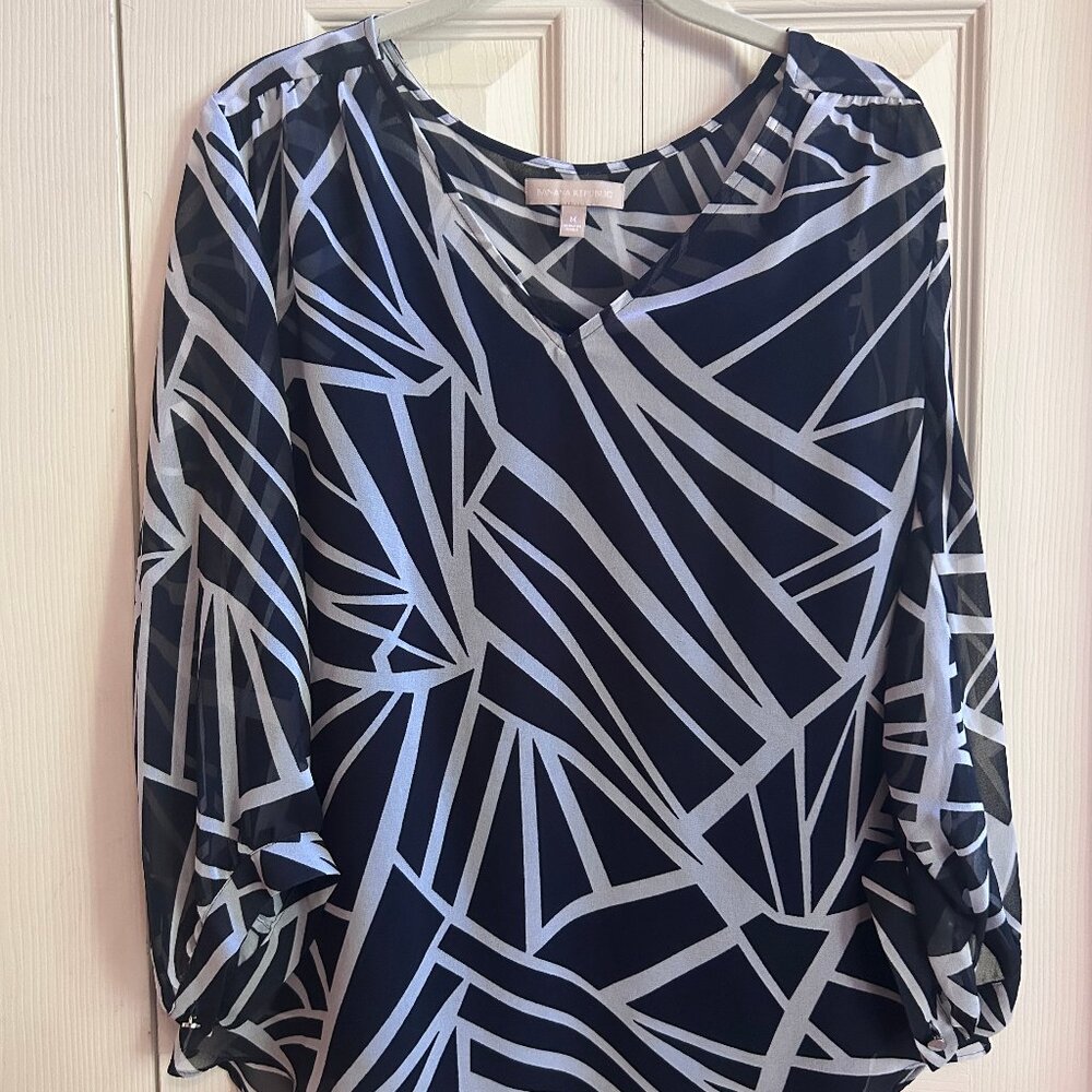 Silk Banana Republic Top
